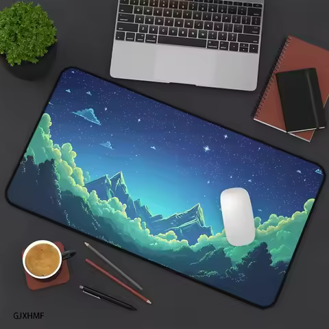 Blue Stardew Valley Gaming Mouse Pad Playmat Laptop Office Mouse Mats Desk Mat XL Gaming Large Mouse