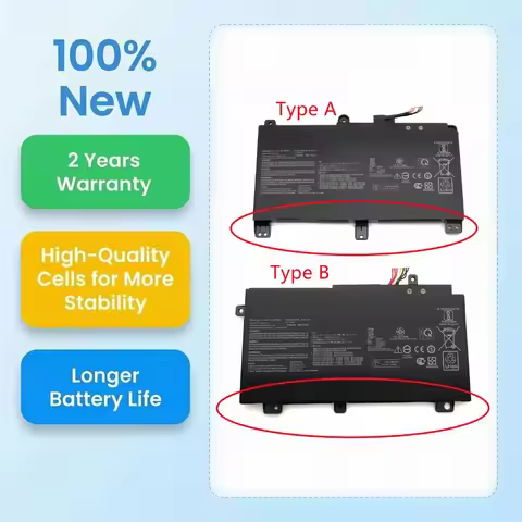 New B31N1726 B31BN91 Battery For Asus FX504 FX504GE FX505DY TUF505DY TUF504GD TUF565GD TUF554GE FX80