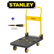 STANLEY FOLDABLE TROLLEY/ COMMERCIAL/ OFFICE/ WAREHOUSE/ RETAIL/ MOVERS/ DELIVERY FOLDING PLATFORM CART