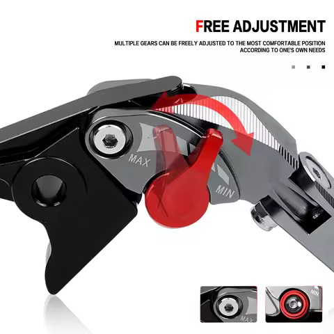 Motorcycle Z900 Adjustable CNC 5D aluminium Brake Clutch Levers Handle For KAWASAKI Z900 Z 900 SE RS