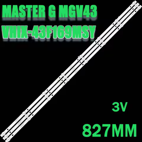 LED For Master G Mgv43 VHIX-43F169MSY VHIX-43U169MSY JS-JP43A71081ER.909L(91210) HI K43DLJ12US K43DL