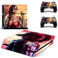 GTA 6 PS4 Skin Sticker Decal Cover For PS4 Console & Controller Skins