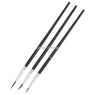 60pcs Detail Paint Brushes, Fine Tip Paint Brush with 3 Sizes 0 00 000 Mini Tiny Miniature Fine Pain