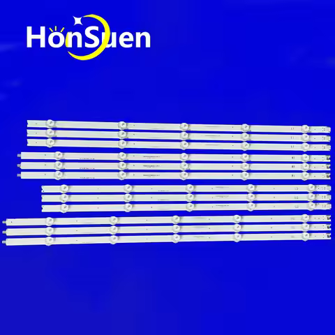 NEW LED Backlight Strips For Phil ips 55PFH6309/88 Bars Kit TV LED Line Band HD Lens 55" V14 DRT Rev