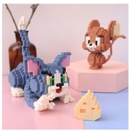 Tom and Jerry Micro Bricks Lego Toys 【猫和老鼠钻石小颗粒积木系列】