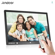 Andoer 15 Inch Large Screen LED Digital Photo Frame Desktop Album 1280 * 800 HD Music/ Video/ eBook/