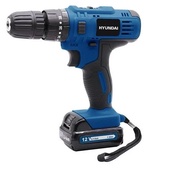 สว่านไร้สาย (พร้อมแบตเตอรี่) ของแท้ HYUNDAI HD-691H 12 โวลต์ ดีมากก