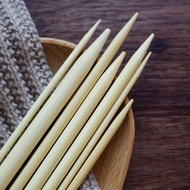 Manzige Sewing Sweater Needle Bamboo Needle Wool Knitting Needle Stick Needle Thick Needle Ring Knit