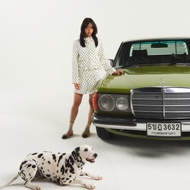 ÉTOILE BNK MIGEL SHORT POLKA DOT กางเกงขาสั้น ดีเทลโบว์หน้า