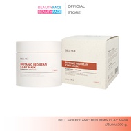BELL MOI BOTANIC RED BEAN CLAY MASK ปริมาณ 200 g. Skincare ใบหน้า สกินแคร์