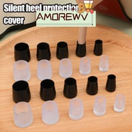 AMOR12WV Heel Protector, Shockproof Round Shape Silencer Heel Protector, Protector Non-slip Non-slip