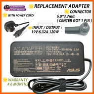ASUS 6.0*3.7MM TUF GAMING F15 FX505 FX506 FA506 FX506L FX507 FX507Z FX516P ADP-150CH B LAPTOP ADAPTE