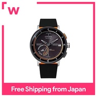 [Citizen] Watch Eco-Drive light power generation smart watch Eco-Drive Riiiver rubber band model BZ7015-03E Men's black