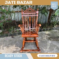 Kerusi Goyang Kayu Jati/ Kerusi Malas Kayu Jati / Lazy Chair Teak Wood