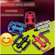 Pedal pedal basikal asal aluminium aloi basikal gunung pedal basikal lipat pedal belakang bola basik