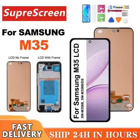 6.6'' OLED Display For Samsung M35 SM-M356B/DS M356B LCD Display Touch Screen Digitizer For Samsung