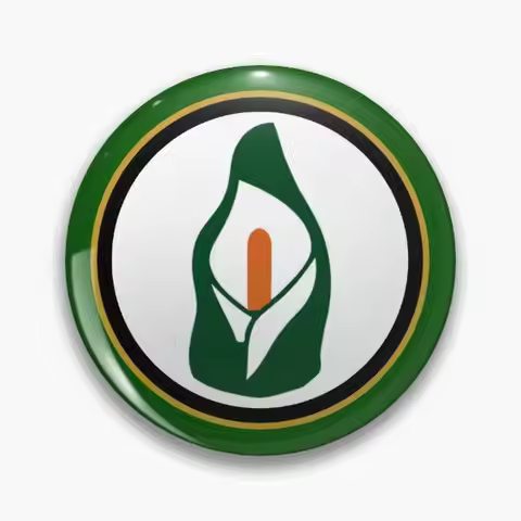 1916 Easter Rising Lily, Irish Uprising, Rebellion Pin Buttons Brooches Jewelry Acces