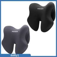 [Dolity1] Neck Pillow Memory Foam Lightweight Travel Kit Armrest Pad Breathable Soft Multifunctional