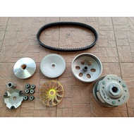 BENELLI VZ125  FRONT REAR PULLEY SET BELTING BELT TIMING SET VZ 125 DEPAN BELAKANG DRIVE + FAN PIN V