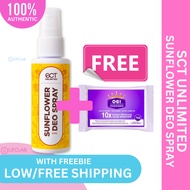 SCT Unlimited Sunflower Deo Spray 60ml 120ml Long Lasting Whitening Deo Anti Odor Smooth Underarm Ca