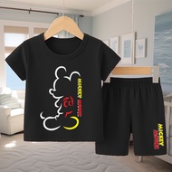Mickey Mouse T-Shirt Set Children's Short Set 1-10 Years BK-117