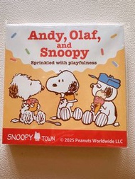 Snoopy Olaf Andy Memo Pad 史努比 奧拉夫 便條