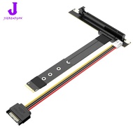 【Huang Li Electronics】PCIe X16 to M. 2 NVMe Riser Card Gen3.0 M2 Key-M PCI-Express Extension Cable(2