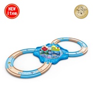 Hape - 火車軌道海底世界8字套裝 | 火車玩具 | E3827
