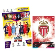 AS Monaco 2022/23 Match Attax Football Club Cards