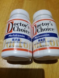 維特健靈 Doctor's  Choice 醫之選 Melatonin 萬通靈 3mg 褪黑素 60粒