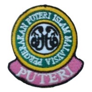 Puteri Islam Embroidery Poket Badge