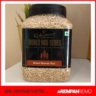 KOHINOOR — BROWN BASMATI RICE 1KG JAR