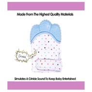 [Ready Stock] Baby Teething Mitten Self-Soothing Munch Mitt 1Pc GGR