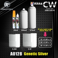 2K Paint 【 AIKKA PROTON Genetic Silver A0128 】Touch Up Paint Car DIY Aerosol Spray Cat Bancuh Kereta