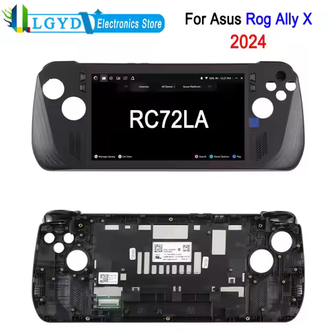 7'' RC72LA IPS LCD Screen with Frame For Asus Rog Ally X (2024) RC72LA, Ally-RC72LA-NH007W Game Cons
