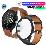Garmin Forerunner 165 strap leather strap  for Garmin Forerunner 165 music strap Sports wristband Ga