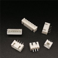 100pcs XH2.54 Pin Straight Male Header Connector 2P 3P 4P 5P 6P 7P 8P 9P 10P 2.54mm Pitch XH Plug Fo