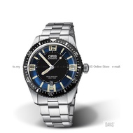 ORIS 0173377074035-0782018 Men's Analog Watch Divers Sixty-Five Automatic 40mm SS Bracelet Blue *Ori