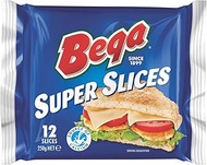 Bega Super Slices Cheese 250 G (12S)