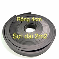 Black foam yarn 2m2 x 4cm long for aquarium lining