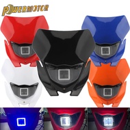 Motorcycle LED headlight for Yamaha Kawasaki Suzuki Honda KLX CRF WR YZ 250 450 Fairing Motocross Su