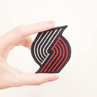 BASKETBALL TEAM EMBROIDERY PATCH PORTLAND TRAIL BLAZERS EMBROIDERED BADGE/ CLUB IRON PATCH BASKETBAL
