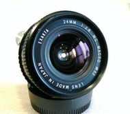 【悠悠山河】完美近新品 廣角微距鏡 Nikon口--Zeiss代工 EXAKTA Macro 24mm F2.8 MC