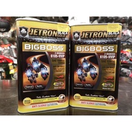 Jetron Bigboss 6105 10W50VVIP Fully Synthetic *Ester x 2* motorcycle oil (1tin)