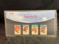 香港郵政-香港貝殼Hong Kong Seashells郵票套摺1997”