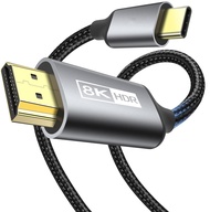 KOALA USB-C to HDMI 2.1 Cable | รองรับ 8K60Hz 4K240Hz 48Gbps eARC และ Dynamic HDR
