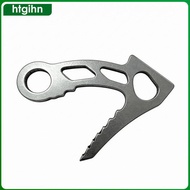 Climbing Anchor Hook Machined Finish Temporary Anchor Hook Bolt Hanger Compact Climbing Bolt Hanger