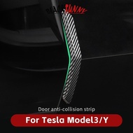 BLACKFUNNY 4Pcs Car Door Anti-collision Strip Paint Body Anti Scratch Sticker Modification Accessori