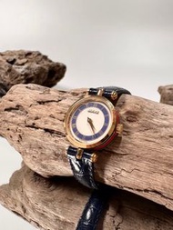 Gucci vintage 日本二手 中古復古古董 金框 手錶