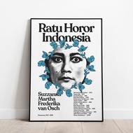RATU Suzzanna Queen Horror Indonesia Movie Movie Poster - A3
